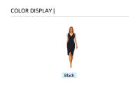 Vestido De Mujer Sin Mangas Con Cuello En V Y Ajustado Para Fiesta Y Trabajo Estilo Elegante Para Verano Longitud Midi Color Negro - details 1