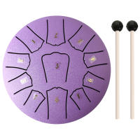 Instrumento De Percusión De 6 Pulgadas Con 11 Notas Incluye Bolsa De Batería Libro De Música Y Palillos Para Batería Sonido Hechicero Instrumento De Lluvia - details 4