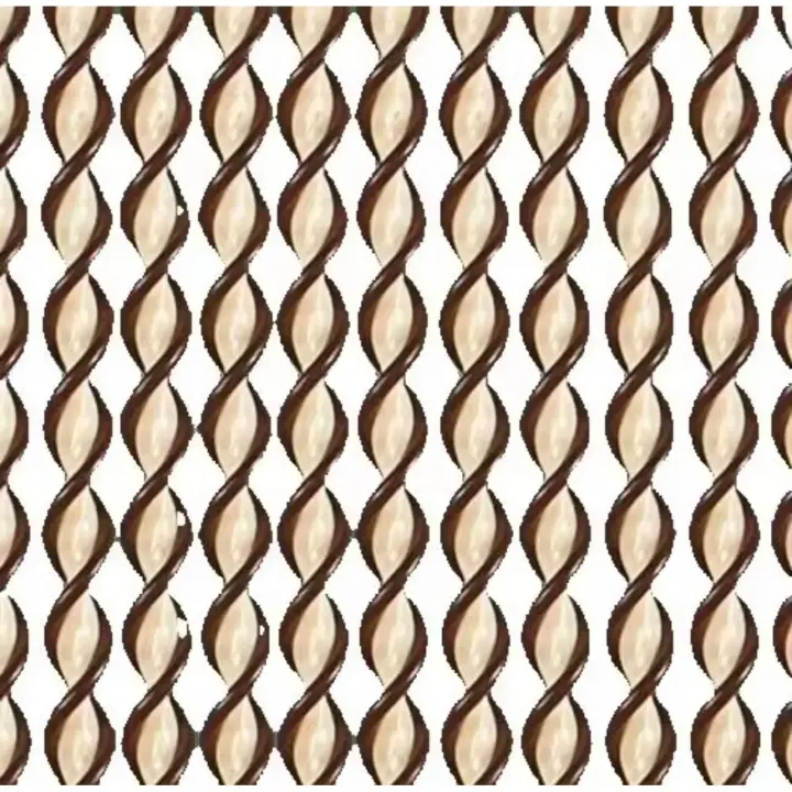 CORTINA ESPIRAL PARA PUERTA EXTERIOR O INTERIOR,MATERIAL PVC  2.05Mx90CM - 1