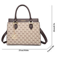 Bolso De Hombro Para Mujer De Cuero Sintético De Alta Calidad Impresión De Lujo 2024 Bolso Cruzado De Diseñador Bolso De Mano Tote Para Mujer - details 1