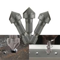 Broca De Corte De Ángulo 90 Grados 1/3PC Con Punta De Chamfer Para Carpintería Y Trabajo En Madera Broca De Hexágono 1/4" Para Eliminar Arrugas - details 7