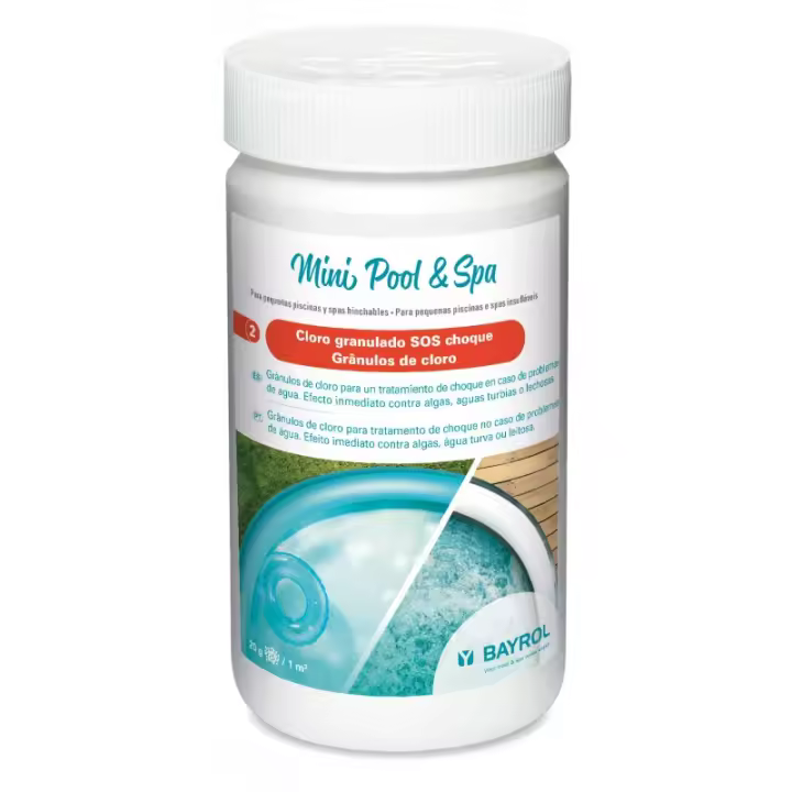 Cloro granulado Bayrol SOS choque Mini Pool & Spa - 1