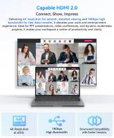 Blackview Acebook 8 Laptop, pantalla IPS de 15.6" 1920*1080, Intel Core N97 4 Core Hasta 3.6GHz, 16GB RAM 512GB SSD, WiFi de banda dual Bluetooth 5.0, 2*USB 3.0 1*USB 2.0 1*USB-C 1*HDMI 2.0 1*Jack de audio 1*Ranura para tarjeta MicroSD, Batería de 38Wh 36 - details 28