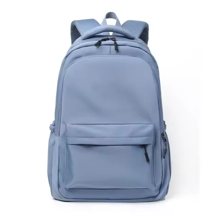 Mochila escolar, mochila escolar para adolescentes y niñas, mochila de regreso a la escuela, mochila escolar ligera e informal impermeable, color azul - 1