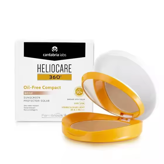 Heliocare 360 Oil-Free Compact SPF50+ Beige 10gr - 1
