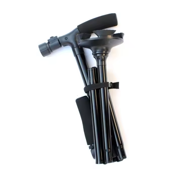 SSITO - Bastón Plegable Hombres Mujeres - Altura Ajustable - Luz LED - 1