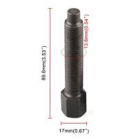 Herramienta De Reparación De Motocicleta Doble Cabeza Magneto Engin Flywheel Puller 24/27mm Tornillo Rotor Código Herramientas De Eliminación - details 10