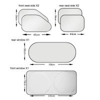 Cubierta De Parabrisas Universal Para Coche Protector Solar Plegable Visera Reflector Accesorios Para Ventanas Automáticas - details 1