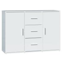 Aparador de madera contrachapada 91x29,5x65 cm Mueble de Almacenaje de Salón, Buffet para salón, Armario Auxiliar, Armario de Almacenamiento - details 0