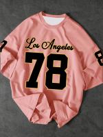 Camiseta De Deporte Para Hombre Con Estampado De Los Angeles Número 78 Estilo Retro Y Casual Camiseta De Verano 2025 - details 6