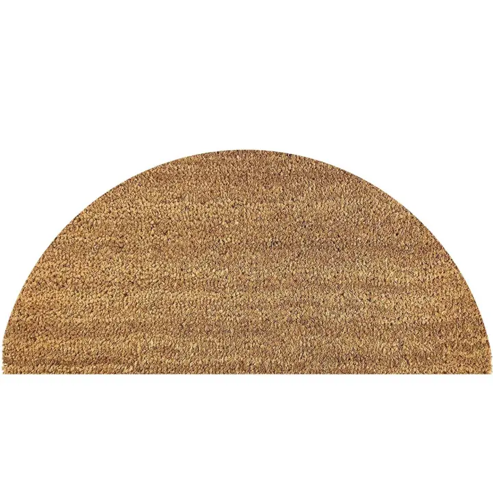 Felpudo coco 60x40 semicircular LISO 7162101-10 - 1