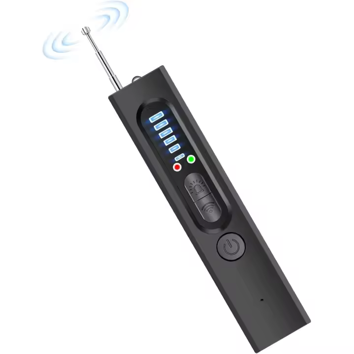 Detector de cámara Detector - GPS - Rastreador - Cámara detectora, escáner de señales RF para hoteles, coches, baños y oficinas - 1