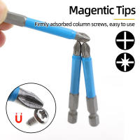 Juego De Destornilladores Magnéticos Antiaderentes 1/4'' Phillips Y Pozidriv PH1/PH2/PH3/PZ1/PZ2/PZ3 Herramientas Manuales De Acero Aluminio - details 6