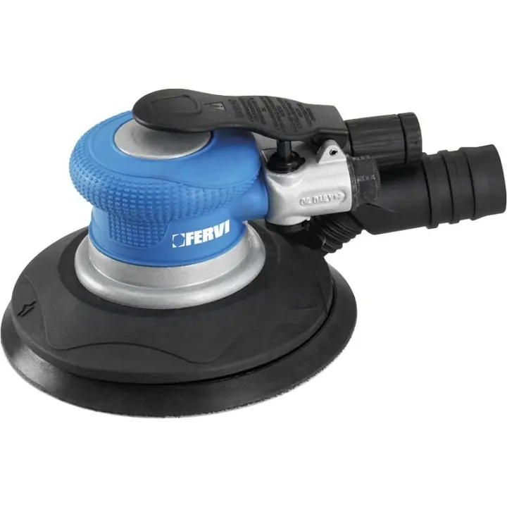 Lijadora neumática roto-orbital Ø 150mm con aspiración FERVI 0458 - 1