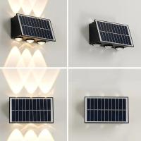 Spotlight Solar LED Impermeable Para Exterior Iluminación Automática Con Luz Solar Para Porche Balcón Courtyard Jardín Moderno - details 9