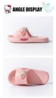 Sanrio Kawaii Zapatillas De Verano Para Niños Anime Kuromi Cinnamoroll Antideslizantes Para Interior Regalo Para Niñas Zapatos Planos De EVA Cómodos Para Todas Las Estaciones - details 7