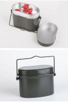 TARKA Caja De Almuerzo Para Camping Con Taza De Acero Inoxidable Set De Cocina Al Aire Libre Utensilios De Comedor Militar - details 4