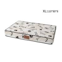 Colchoneta para perros, jaula para perros, cama cálida para perros medianos y pequeños, funda extraíble, cama de felpa lavable a máquina, 90 x 70 x 8 cm - details 4
