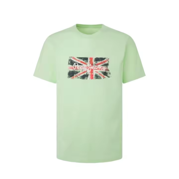 Camiseta Pepe Jeans Clag Verde Para Hombre - 1