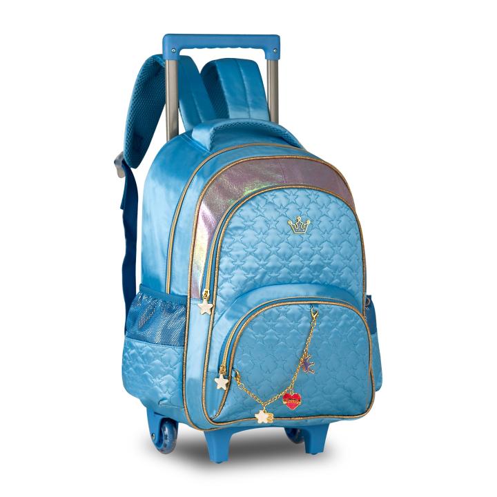 Mochila de Carrinho Oficial Rebecca Bonbon 18.5", Moda It Girl, Compartimento para Portátil
