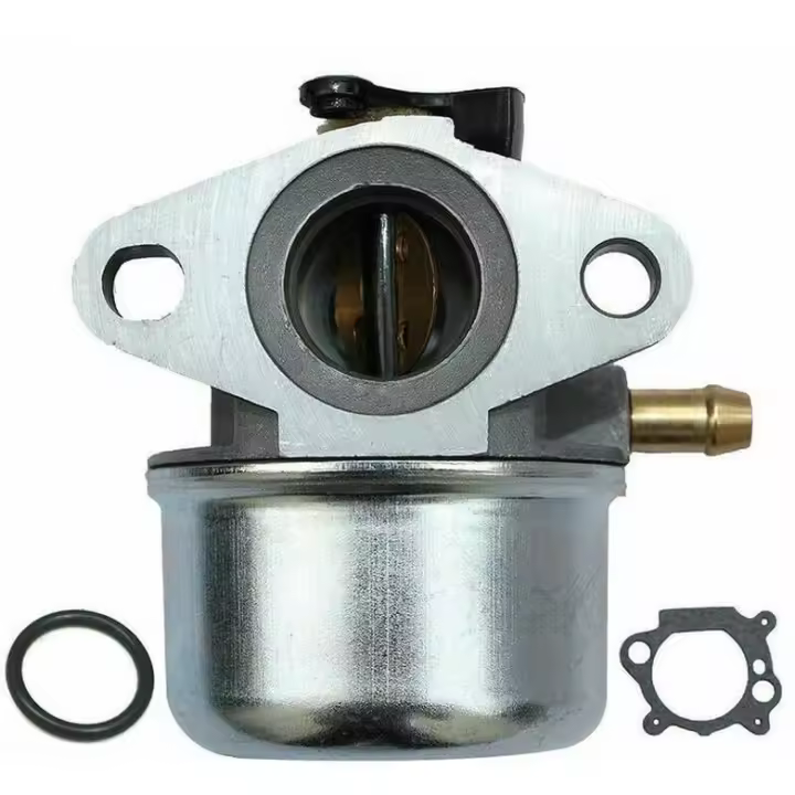 Carburador con junta compatible con BRIGGS & STRATTON 799868 498254 497347 497314 498170 694202 reemplazo de motor de cortacesped Eléctrico - 1