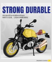 Modelo De Motocicleta De Aleación Simulación 1:12 Bao Ma Latte Juguete Para Niños Decoración De Obsequio De Metal Sin Batería Para Adolescentes Mayores De 14 Años - details 5