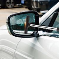 Limpia Espejo Retrovisor De Acero Inoxidable Limpia Vidrio Despega Niebla Cuchilla De Limpieza Para Coche Telescópica - details 2