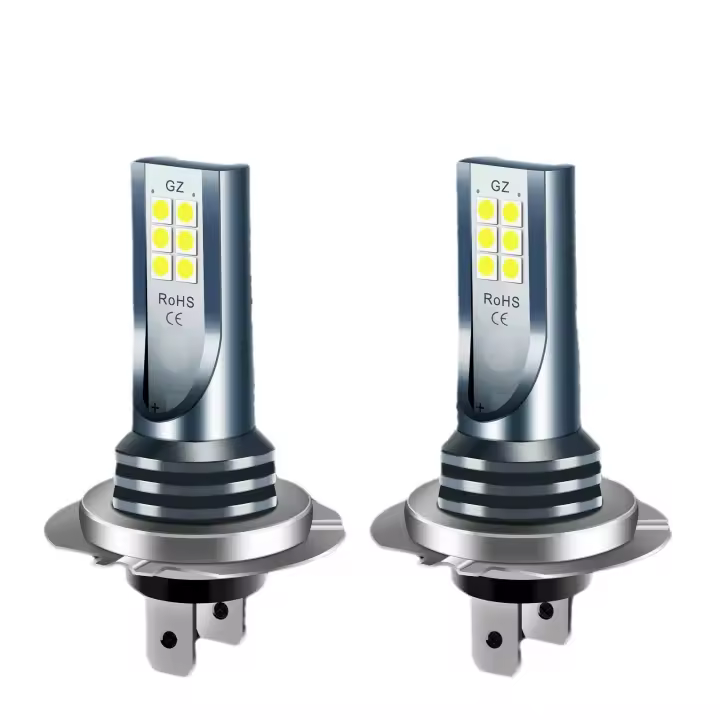 4x H7 LED Bomba Faro Kit de Alta Baja haz 6000K 220W 60000lm Super Brillante Blanco - 1