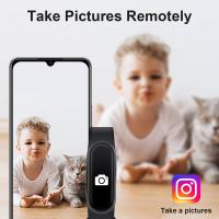 Reloj inteligente M6 Fitness/Salud, diseño elegante y delgado, monitor de frecuencia cardíaca, llamadas/mensajes, seguimiento de sueño/pasos/calorías/distancia, resistente al agua, clima para adultos/niños. - details 5