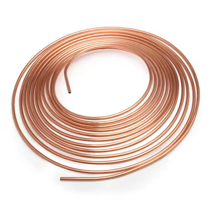 Tubo De Acero Inoxidable 25 Pies Para Coche Conductor De Freno De 3/16" OD Línea De Tubo De Cobre Anti-óxido Para Reparación De Automóviles - 1