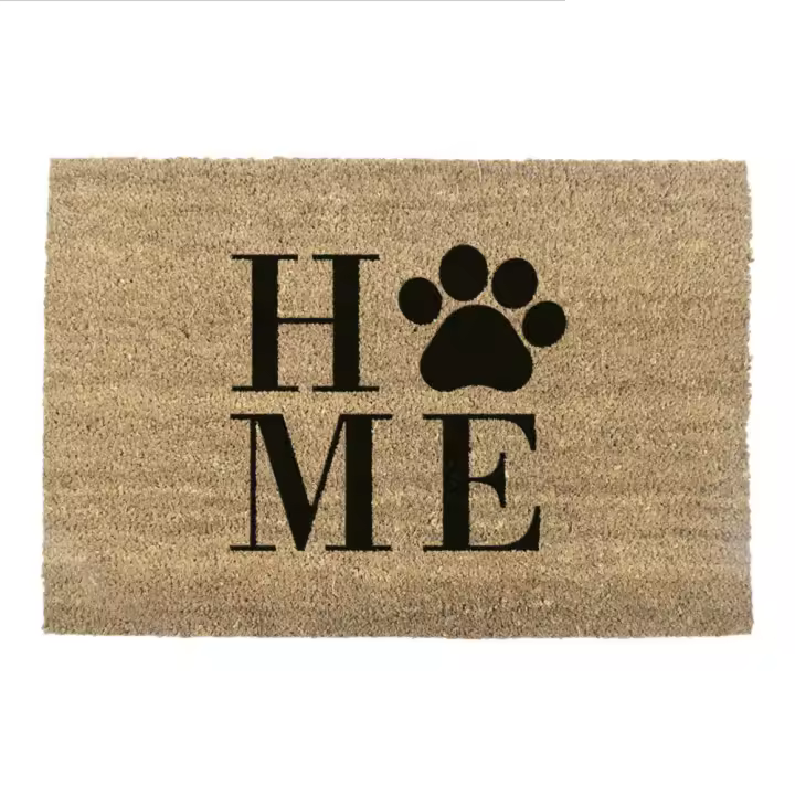 FELPUDO 60x40cm MODELO HOME DOG FOOTPRINT EDM - 1