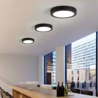 Mil Luces Plafon NEGRO LED Redondo Superficie 20W Blanco Diametro 22cm Aluminio Driver Incluido Facil Instalacion - details 4
