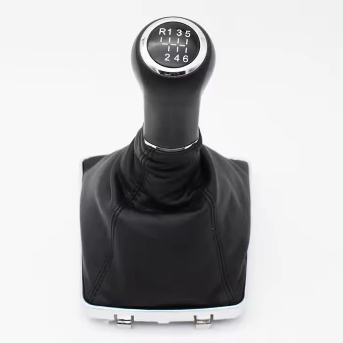 Pomo de Palanca de cambios de 6 velocidades con Funda protectora para Opel/Vauxhall Astra H (2005-2009) - 1