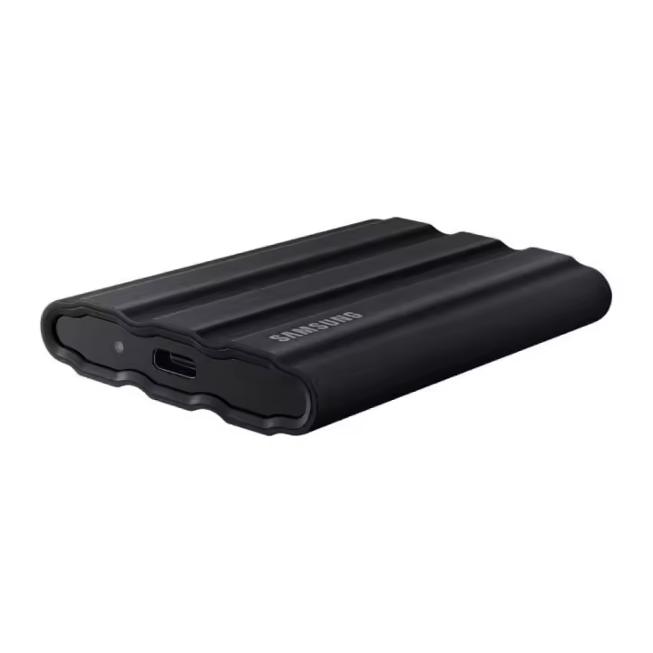 Disco Externo SSD Samsung Portable T7 Shield 1TB/ USB 3.2/ Negro - 1