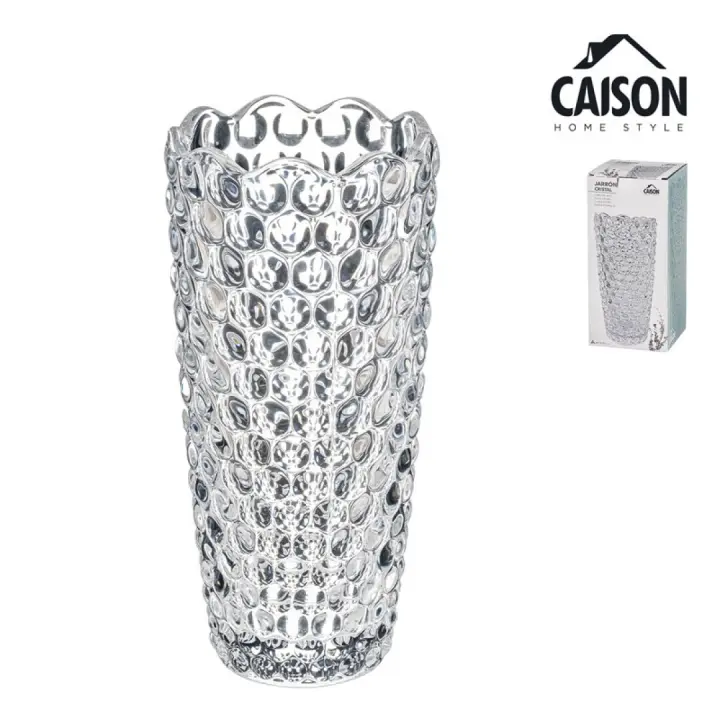 NUHEEL KAISON.JARRÓN CRISTAL HERA 19x8 Cm - 1