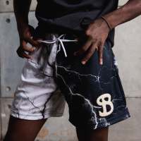 Shorts De Baloncesto De Malla Para Hombre Verano 2025 Ropa Deportiva De Secado Rápido Moda Casual Running Playa Shorts - details 1