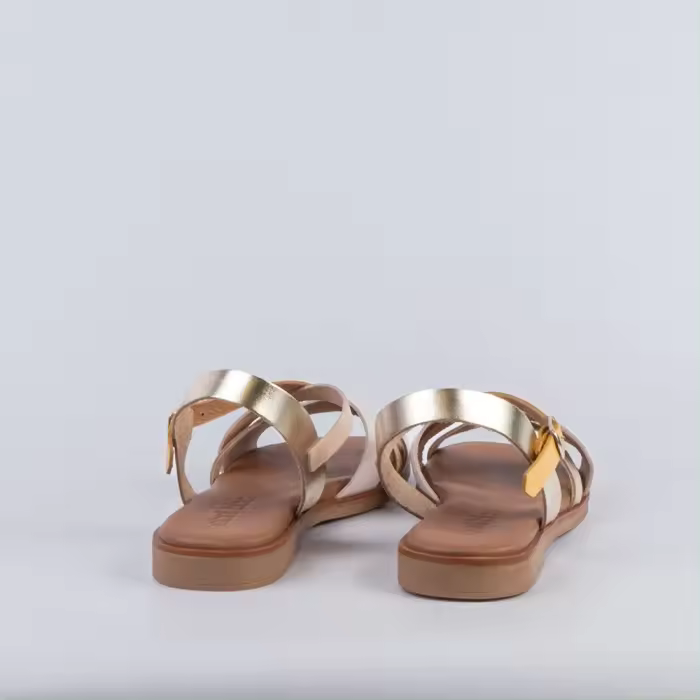 SANDALIA MUJER PLATINO 53196 - 1