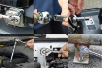 Llave De Eje Rápido Con 100 Dientes Para Lugares Estrechos Compatible Con 1/4" 3/8" O 1/2" De Desviación Material De Acero Cr-V Multifuncional - details 4