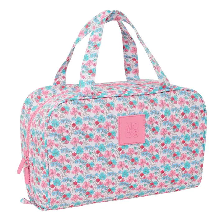 NECESER RECTANGULAR RECICLADO MOOS "FLORES" - 1