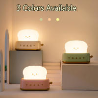 Lámpara De Noche Creativa USB Recargable LED Para Toaster Mesa Regalo De Cumpleaños Para Dormitorio De Bebé Decoración De Vacaciones - details 1