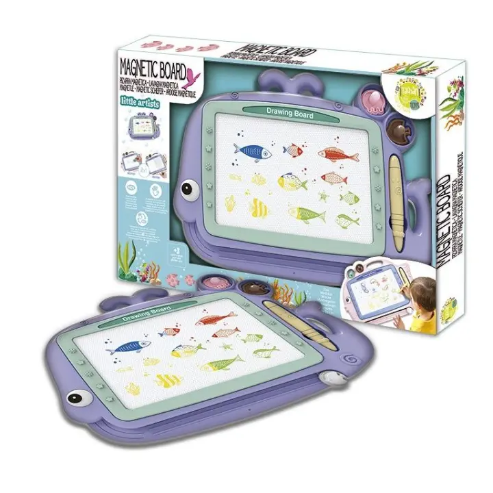 Tachan. Pizarra magnética azul 2 en 1. juguetes para niños y niñas +3 años (Cpa ToyGroup. 72362898A) - 1