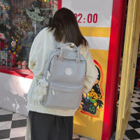 Mochila Grande Impermeable Para Mujer Con Gran Capacidad Estilo Trendy Para Estudio Y Viaje Con Bolsillo Para Portátil - details 22
