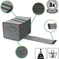 Organizador De Cocina Bolsa De Almacenamiento Estante Para Vajilla Y Cucharas De Sopa Soporte De Vidrio Y Platos Accesorios De Viaje - details 0
