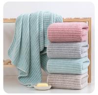 Toalla de Baño de forro polar coral ultra suave de tamaño extra large 105*200 cm - details 3