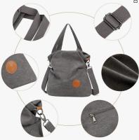 Bolso de mano de Lona para Mujer, Bandolera de un solo hombro, grande para la Mujer Bolso, 2025 - details 2