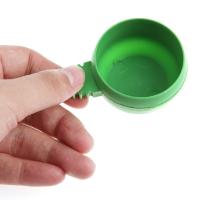 Juego De 3 Tazas De Alimento Y Agua Verdes Para Papagayos Plástico Accesorio De Alimentación Para Pájaros Y Palomas En Jaula - details 7