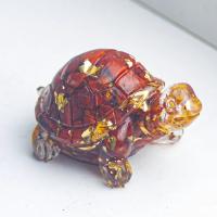 2PC Piedra De Cristal Natural Con Resina En Forma De Tortuga Pequeña Decoración De Escritorio Para Meditación Chakra Y Hechizos Regalo Para El Hogar - details 6