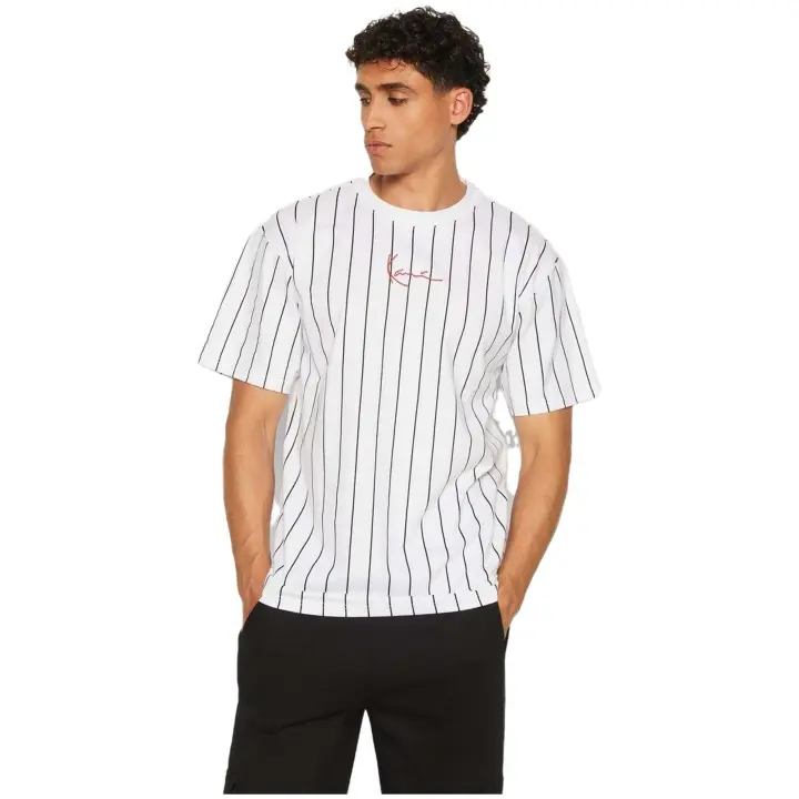 Camiseta de Manga Corta Karl Kani  para hombre en color blanco - 1