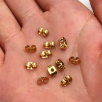 50pcs Gancho De Aretes De Acero Inoxidable 316 Hypoallergénico Con Coletero Y Bola Para Fabricación De Joyas 20x20mm - details 10