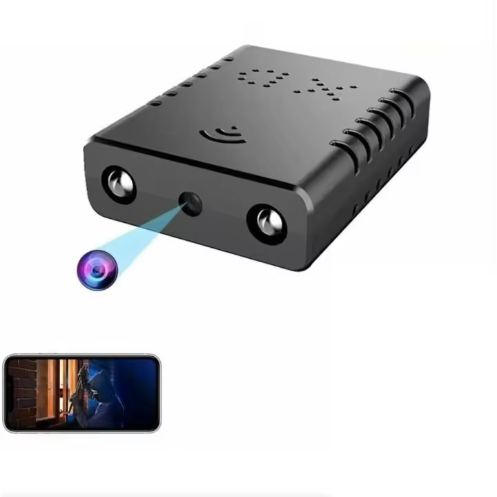Tienda BIT Mini Cámara de Seguridad Inalámbrica 1080P HD para Oficina en Casa o Al Aire Libre (Negro) - 1